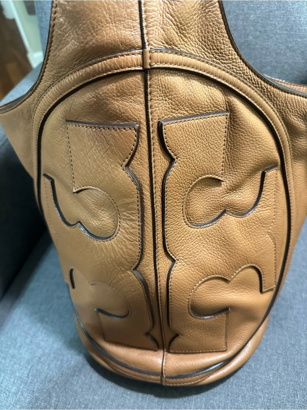 Tory Burch All T Shoulder Hobo Bag